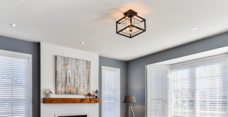 Lounge Luxe Choosing the Perfect Ceiling Lights for Your Relaxation Zone